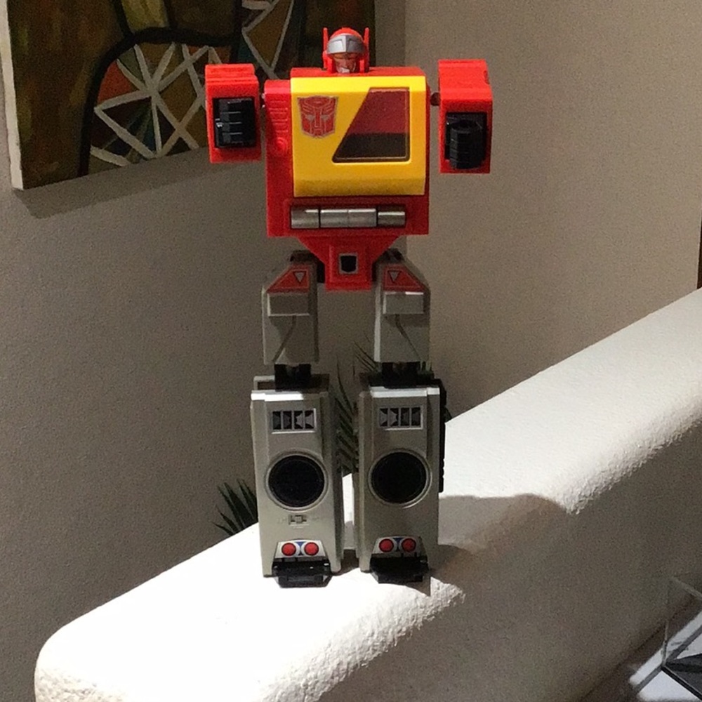 Vintage 1984 Transformer Cassette Blaster TAKARA Hasbro Action Figure